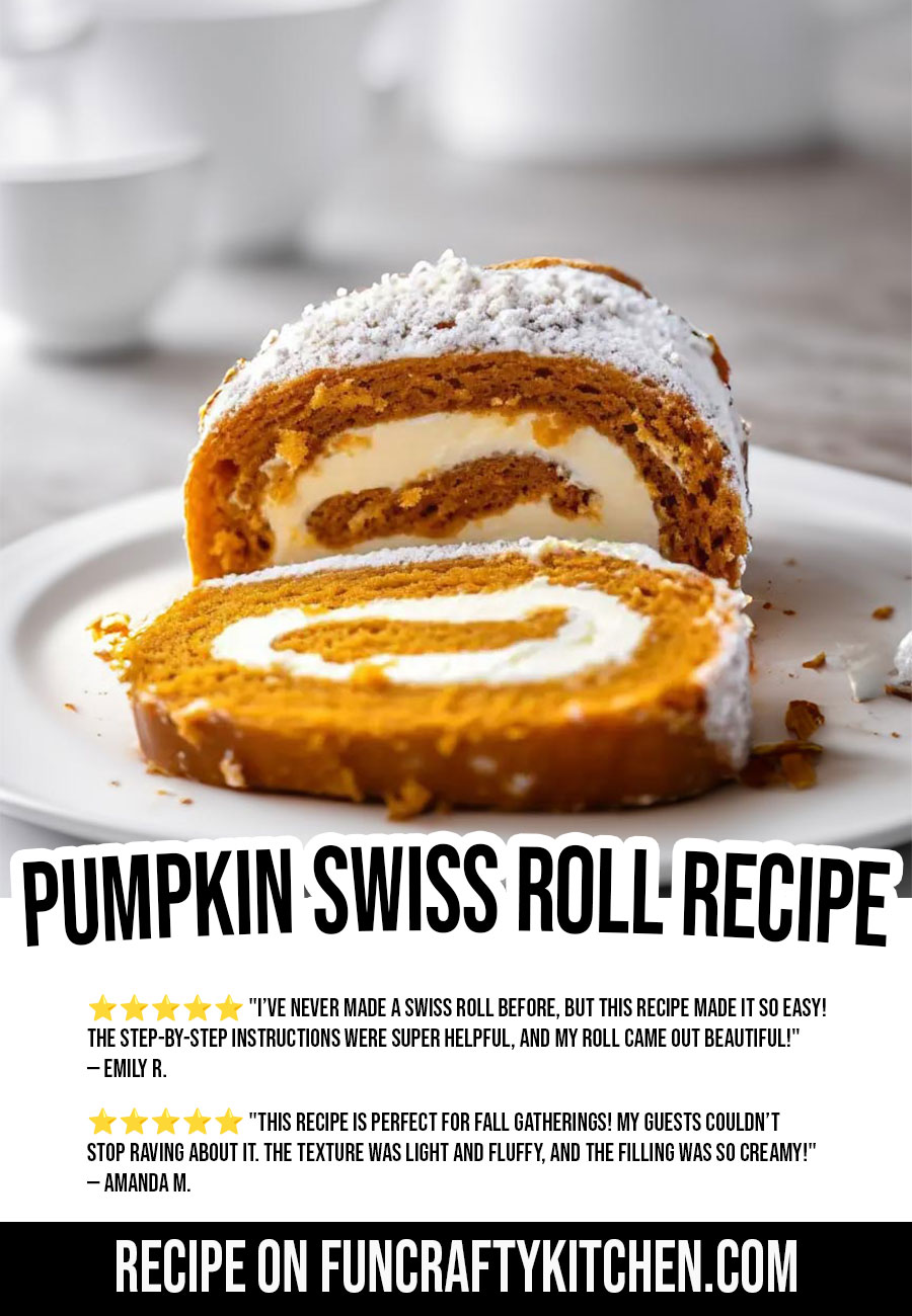 Easy Pumpkin Swiss Roll: Gluten-Free & Vegan Fall Treat